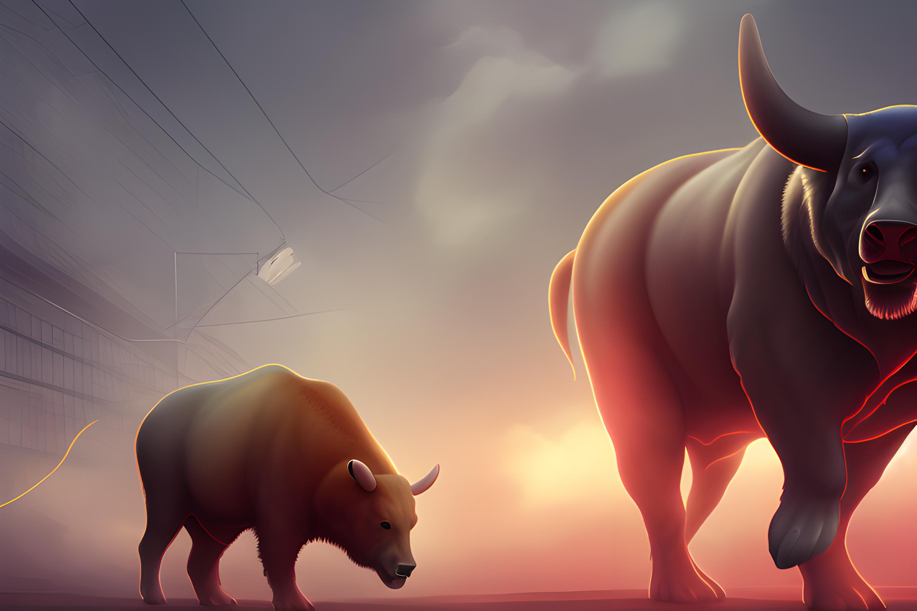 bullmarket vs bearmarket  realiste qui represente la richesse 